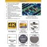 China Mini 4K HDMI Optical Transceiver Supports All Modes up to 4K*2K@30Hz Resolution wholesale