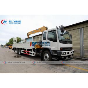 China ISUZU FVZ 10 Wheel 20T Truck Mounted Telescopic Crane supplier