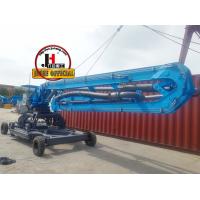 China JIUHE 13m 15m 17m Mobile Hydraulic Concrete Placing Boom Spider Concrete Placing Boom Concrete Distributor In Vietnam on sale