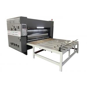 China Semi Auto Die Cut Printer Machine For Carton Manufacturing Plant supplier