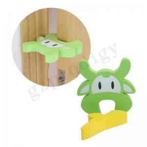 China EVA Foam Finger Pinch Guard, Funny Animal Shape Door Stopper for Baby Safety supplier