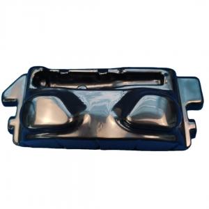 China Swimming Goggles Blister Hard Tray Made from PE Plastic for Packaging supplier