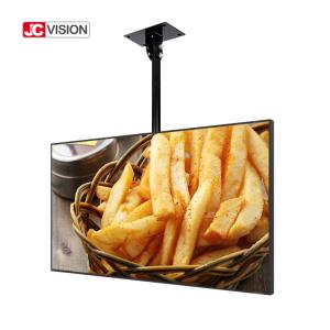 China JCVISION Ultra Thin Wall Mount Digital Signage Smart Touch Screen LCD Advertising Display supplier