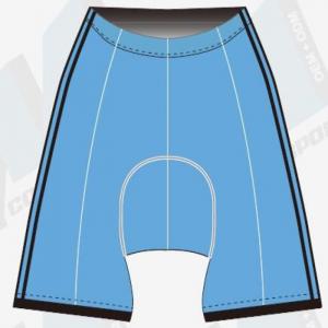 Soft 250gsm Mountain Bike Wear , 2.5cm Band Sports Cycling Shorts