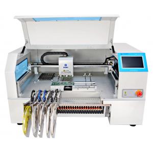 China CHMT530P4 Desktop SMD pick and place machine for pcb , 30 feeders supplier