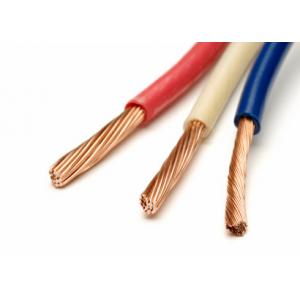 China Low Voltage Copper Building Wire PVC Single Core Cable For Conduit Indoor Use supplier