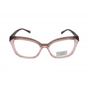 Clear pink acetate optical frame nice shape for Women popular 2018