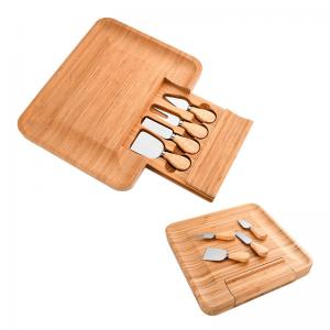 Multipurpose Cheese Board Knife Set Wooden Handle Corrosion proof