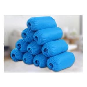 China Blue Non Woven Shoe Cover Fluid Resistant Non Slip With Ce Certification supplier