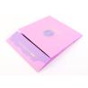China Pinkish Cake Cardboard Boxes Collapsible Paper Box With Window wholesale