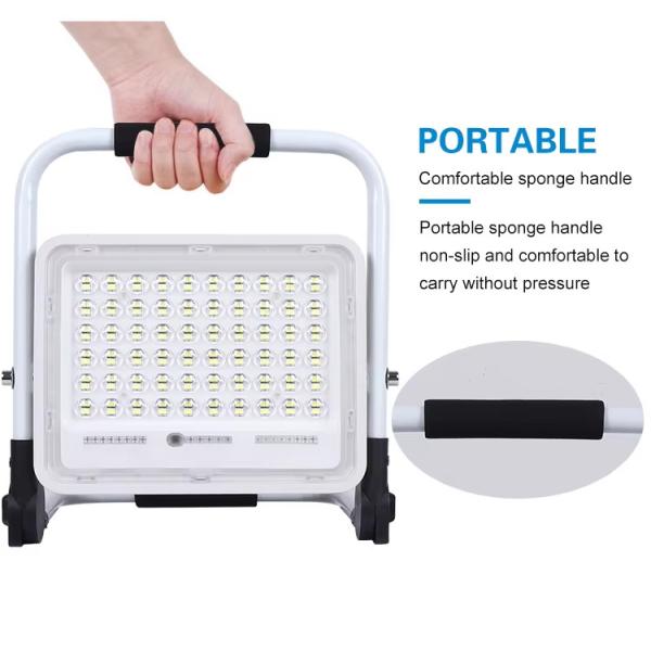 Éclairage solaire rechargeable 200W Portable LED