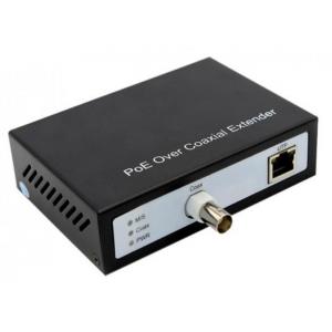10/100Mbps EOC Converter With POE IP Over Coaxial Extender 300m For IP Camera