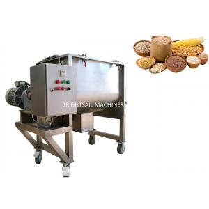 China Food Grade Grain Powder Machine Corn Feed Wheat Bran Ribbon Mixer 17-62 Rpm supplier