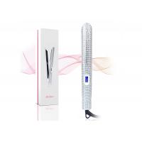 China Gorgeous Rhinestone Nano Titanium Hair Straightener 1 Inch Dual Voltage on sale