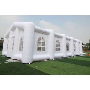 Customized Outdoor Inflatable Marquee Tent Camping Cube Tent Party Event Wedding Tent With LED Light