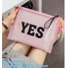 plastic slider zipper frosted PVC document bag, slider zipper frosted pvc bag garment packing with slider, Pouch Clear P