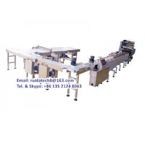China RDH Series Customized Automatic Feeding Packing Line for Cookies Kaofu Bars, Smart Food Feeder Packaging Line supplier
