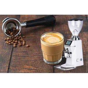 China High Power 370W Espresso Grinder With Coffee Powder Container supplier