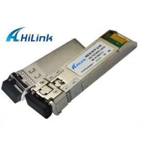 China WDM Cisco 10G SFP Modules Ethernet Optical Transceiver 1270nm / 1330nm 40km supplier