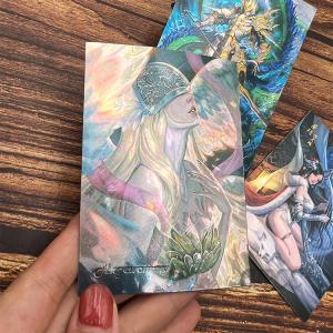 China 300gsm Art Paper Trading Game Cards Sets Custom Holographic Printing supplier