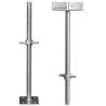 China Electro Galvanized Steel Scaffolding Adjustable Base Jack HDG Surface Treatment wholesale