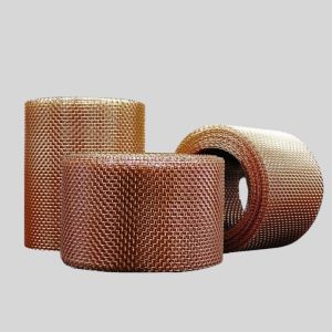 China Plain Woven Copper Wire Shielding Fabric 4 Mesh - 200 Mesh For Wall Sound Insulation wholesale