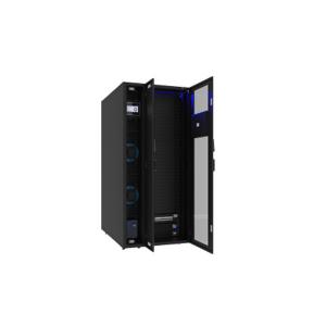 China Black Micromodule Data Center Server Room Single Cabinet Modular Server Room supplier