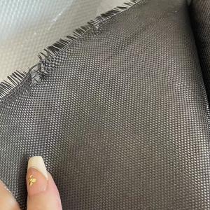 China 0.2-1mm High Temperature Glass Fiber Fabrics Black supplier