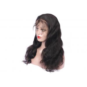Body Wave Full Lace Virgin Human Hair Wigs Natural Luster For Black Women