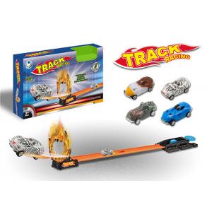 China Hot Wheels Toy Race Car Track Sets With Metal Alloy Racer Animal Style Car supplier