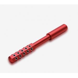 China 30 Germaniums Beauty Face Massage Roller Beauty Tool Skin Roller Red Color supplier