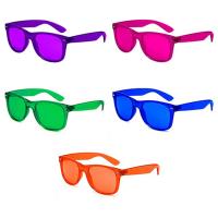China Light Therapy Glasses Colors Party Favor Supplies Unisex Sunglasses Relax Glasses on sale