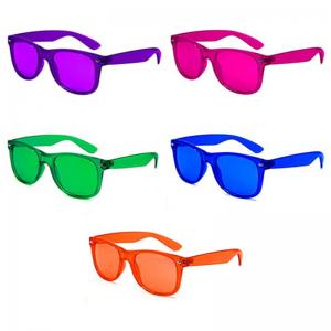 China Light Therapy Glasses Colors Party Favor Supplies Unisex Sunglasses Relax Glasses supplier