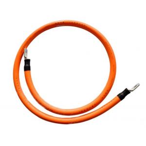 300V Orange UL PV Solar Cable Wire Radiation Resistance Energy Storage Power Harness