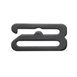 China Black Bra Strap Accessory 19mm Metal Bow Tie Buckle supplier