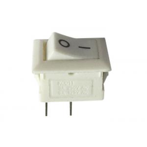 interruptor de balancim branco de 2 posições KCD11 de 10×15mm/3A 250V Mini Rocker Switch