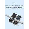 China Smart Handle Door Lock Security Biometric Keyless Door Lock 35mm - 55mm wholesale