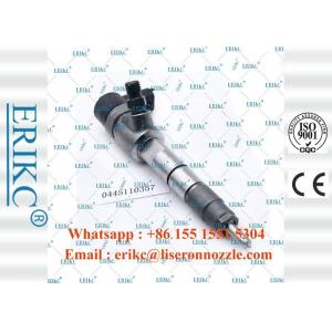 China ERIKC 0445110357 Bosch original exchange injectors 0445 110 357 Fuel injection auto parts 0 445 110 357 supplier
