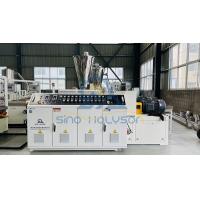 China PE PVC Powder / PE PVC Granules PVC Wall Panel Extrusion Machine 200-250kg/Hr on sale