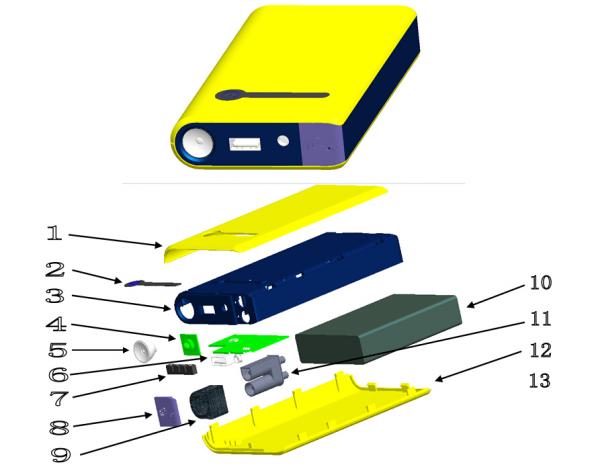 XINGHAORUI Mini Mulit Purpose Power Supply Car Emergency Power Supply Jump