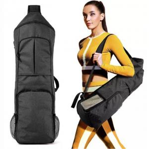 China Durable Full Zip Yoga Backpack Fits 1/2 Inch Thick Yoga Mat Carrying Bag For Women supplier