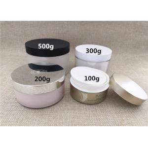 Large Volume Plastic Jar Containers PS / PP / PETG Material Basic Round Shape