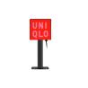 Advanced LED Dynamic Display Cube Screen 64x64 Resolution