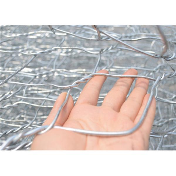 マットレスによって編まれるワイヤー カスタマイズされた電流を通されたGabionのバスケット80 * 100のMmの石の