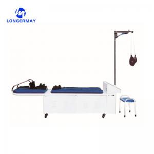 Electric traction table equipment for hospital bed