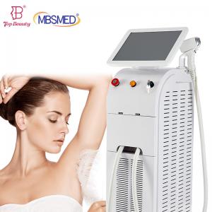 China 2 In 1 Nd Yag Laser+ 808 755 1064nm Diode Laser Hair Removal Machine Skin Rejuvenation Salon Beauty Equipment supplier