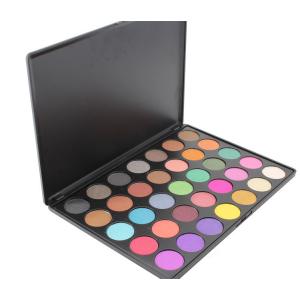China Eye Makeup Eyeshadow Shimmer Matte 35 Color Eyeshadow Palette With Nice Warm Colors wholesale