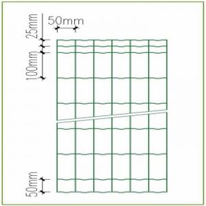 Rot Proof PVC Coated Euro Wire Mesh Fence Garden Field Holland Wire Mesh Fence