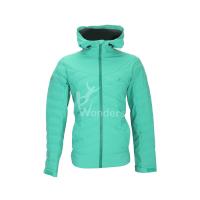 China Men's Waterproof 3 Layer Full Zip Padded Winter Jacket Body Primaloft Insulation on sale