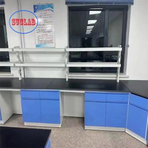 Customizable Chemistry Lab Furniture With Installation Steel  Storage Function Export Plywood Packaging